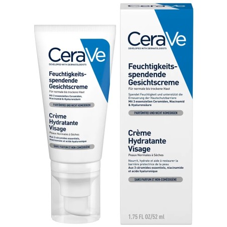 CERAVE Face Crème Hydratante Visage 52 ml