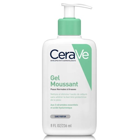 CERAVE Cleanser Visage Gel Moussant Visage Et Cou 236 ml