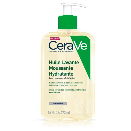 CERAVE Cleanser Corps Huile Lavante Moussante Hydratante 473 ml