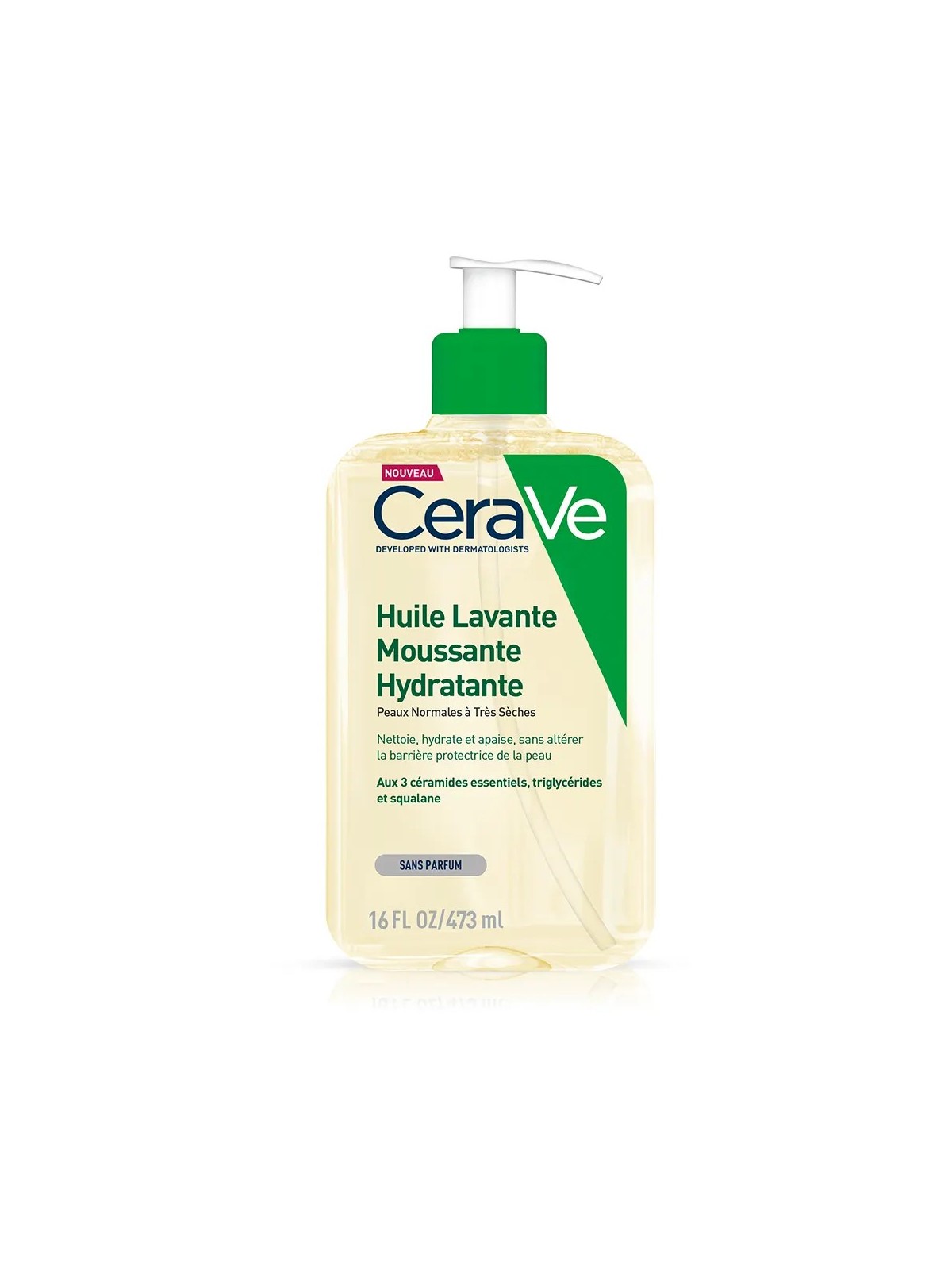 CERAVE Cleanser Corps Huile Lavante Moussante Hydratante 473 ml