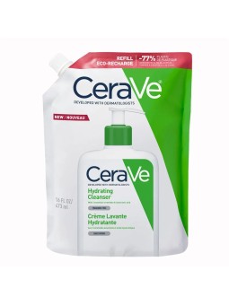CERAVE Cleanser Corps Eco Recharge Crème Lavante Hydratante Visage Et Corps 473 ml