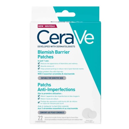CERAVE Patchs Anti-Imperfections boite de 22