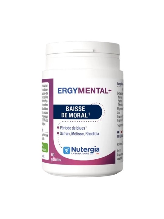 NUTERGIA Ergymental Gélules pot de 60