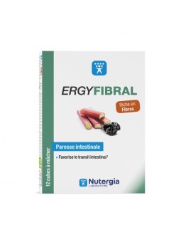 NUTERGIA ERGYFIBRAL Cubes boite de 12