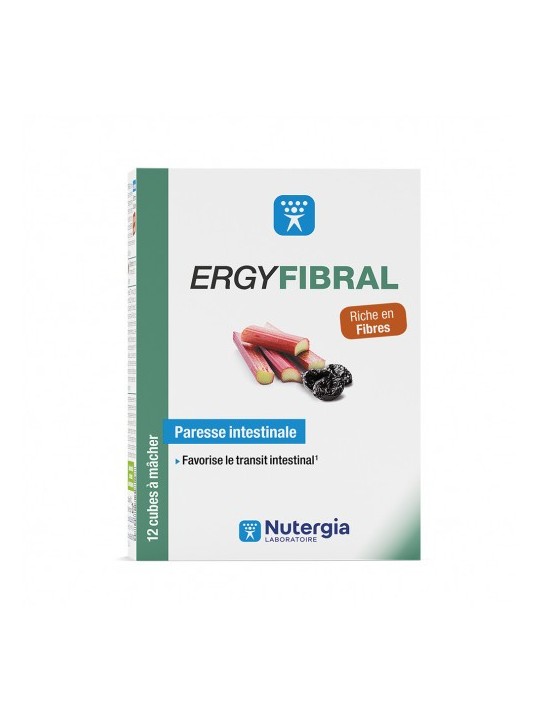 NUTERGIA ERGYFIBRAL Cubes boite de 12