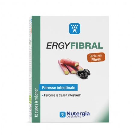 NUTERGIA ERGYFIBRAL Cubes boite de 12