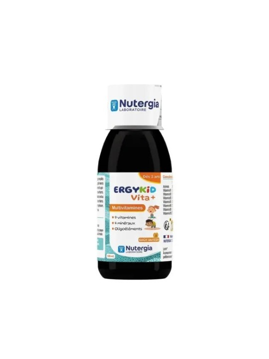 NUTERGIA Ergykid Vita+ Multivitamines flacon de 150 ml