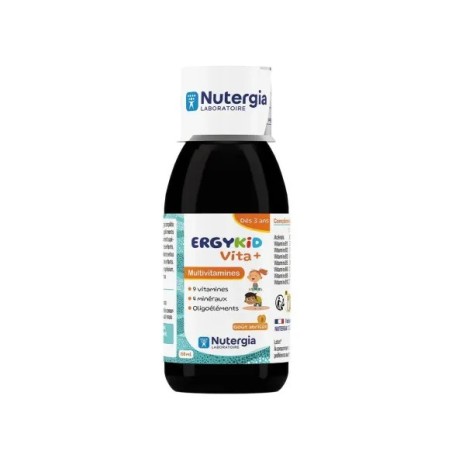 NUTERGIA Ergykid Vita+ Multivitamines flacon de 150 ml