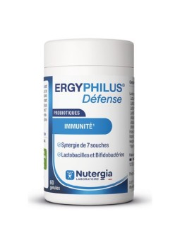 NUTERGIA Ergyphilus Défense Probiotiques Immunité Gélules pot de 60