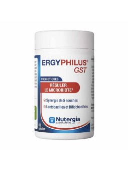NUTERGIA Ergyphilus Microbiote GST Gélules pot de 60