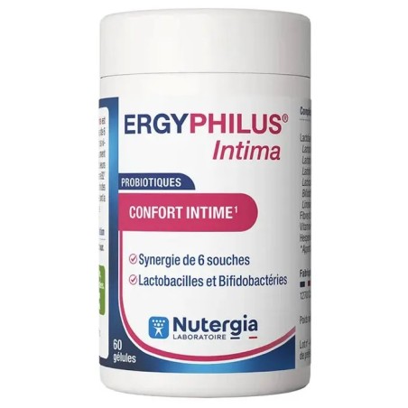 NUTERGIA Ergyphilus Microbiote Intima Gélules pot de 60