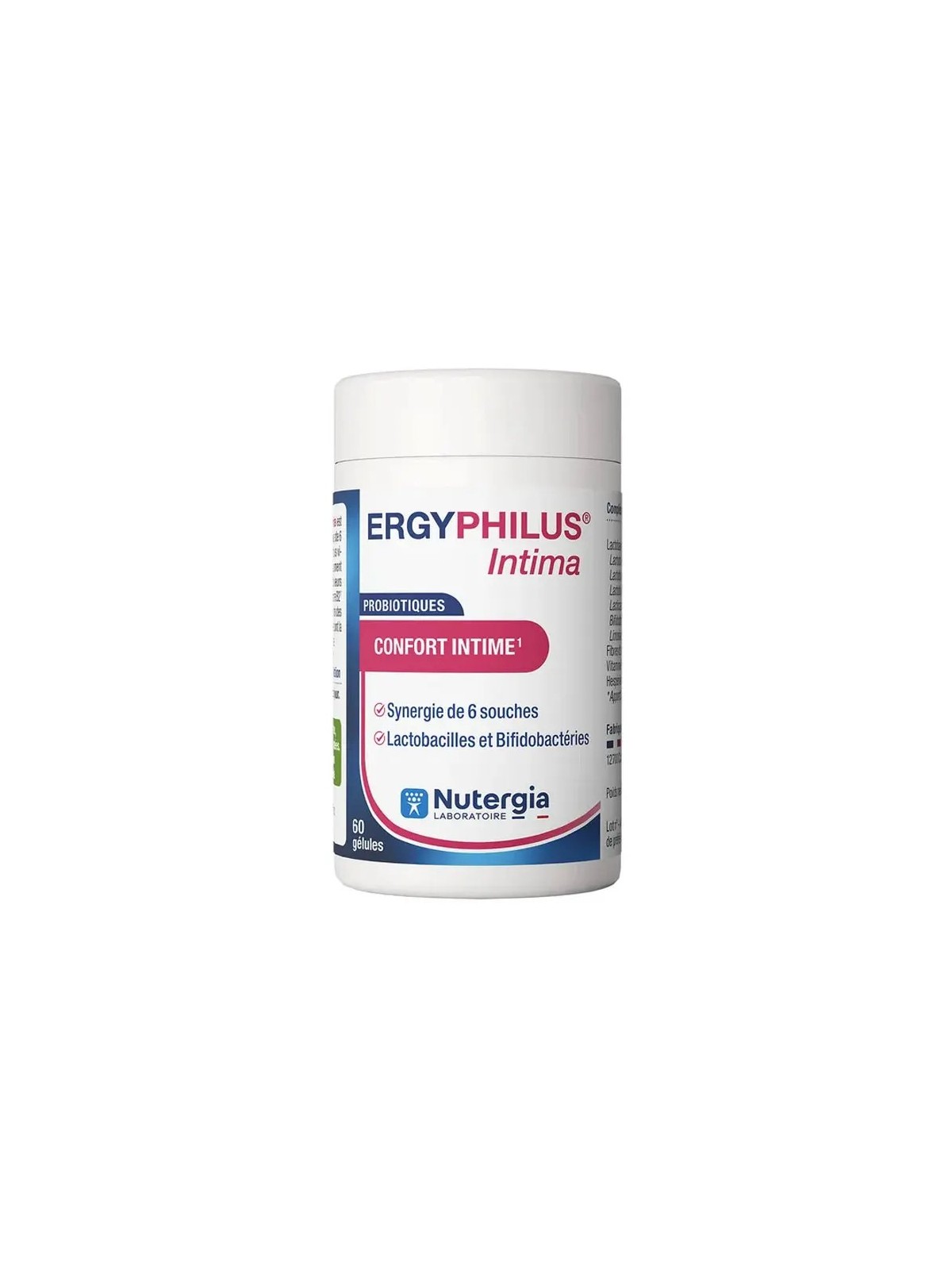 NUTERGIA Ergyphilus Microbiote Intima Gélules pot de 60