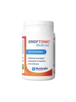 NUTERGIA Ergytonic Multicébé Multivitamines Gélules boite de 90