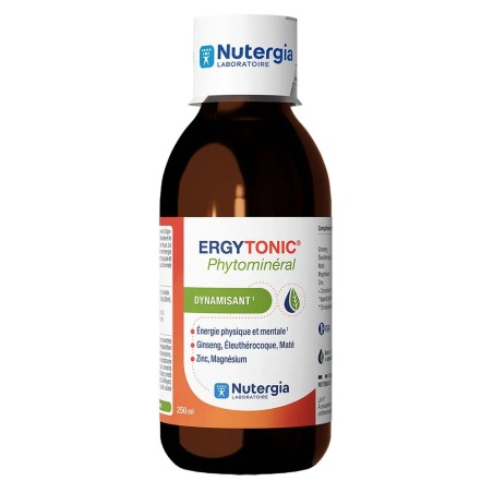 NUTERGIA Ergytonic Phytominéral flacon de 250 ml
