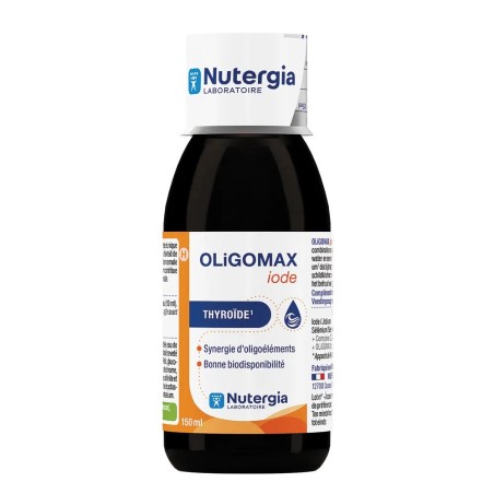 NUTERGIA Oligomax Iode Thyroide flacon de 150 ml
