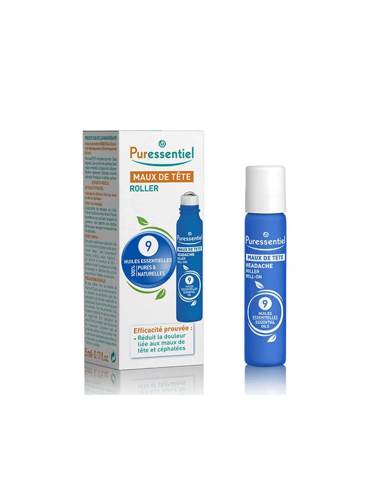 PURESSENTIEL Bien-Être Roller Maux de Tête 5 ml