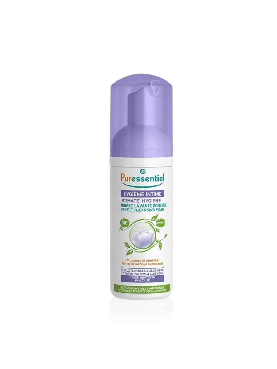 PURESSENTIEL Hygiène Intime Mousse Lavante Douceur Bio 150 ml