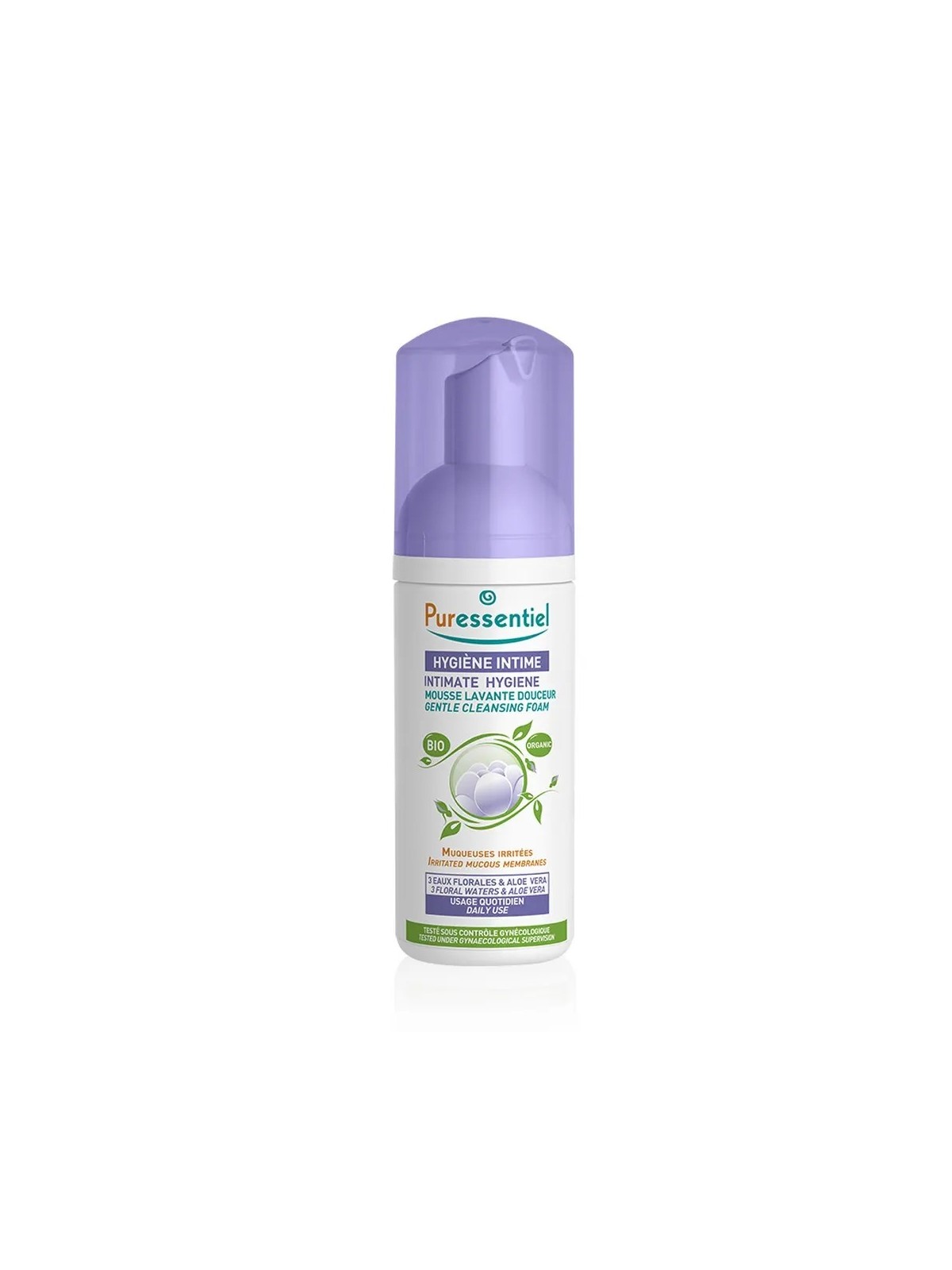 PURESSENTIEL Hygiène Intime Mousse Lavante Douceur Bio 150 ml