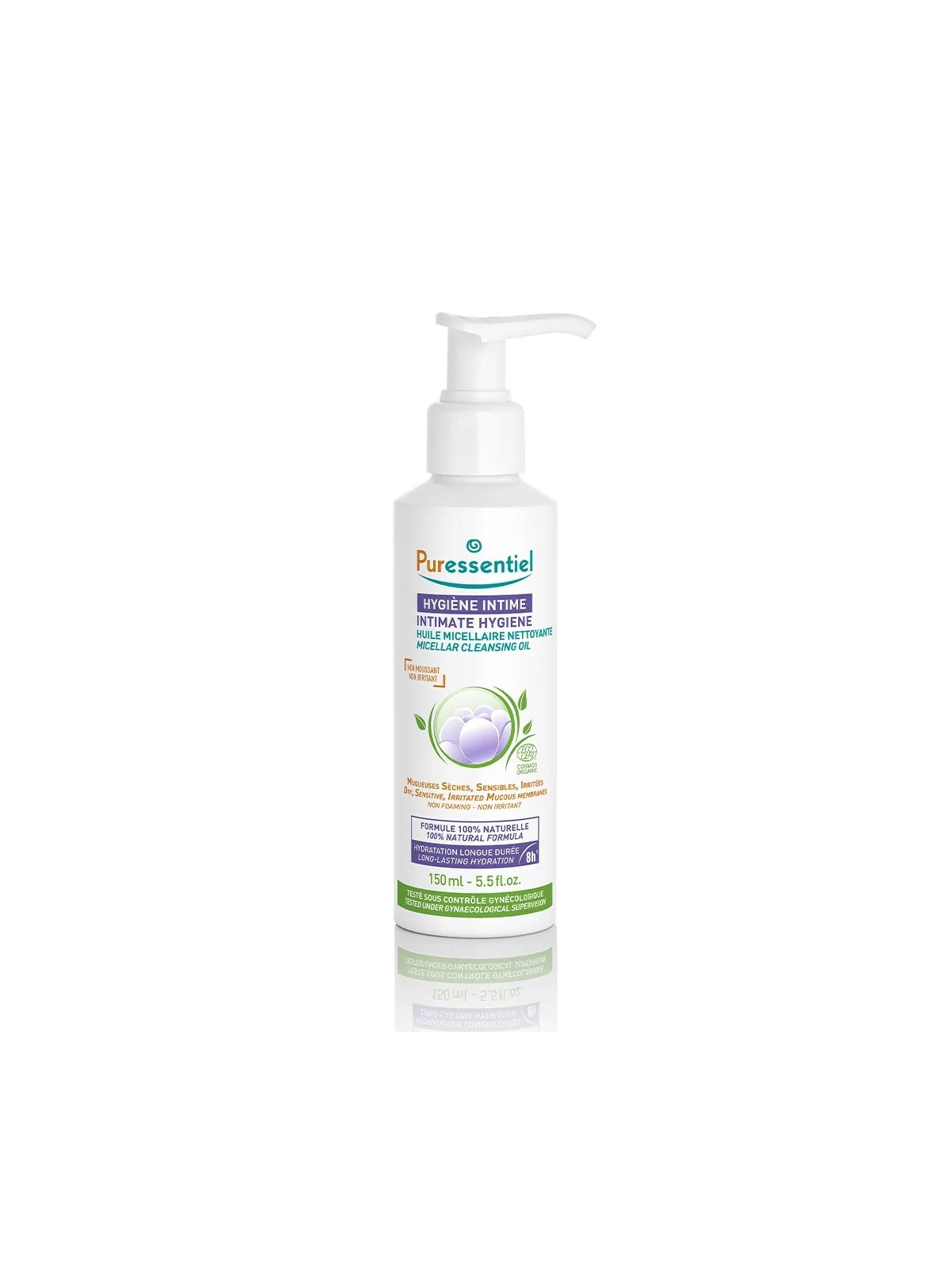 PURESSENTIEL Huile Lavante Intime Sécheresse Bio 150 ml