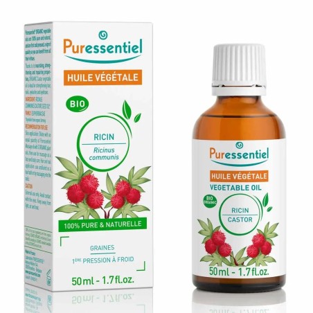 PURESSENTIEL Huile Végétale Ricin Bio 50 ml