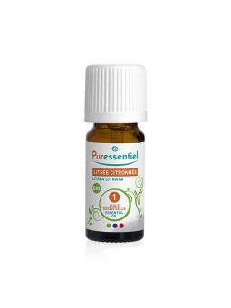 PURESSENTIEL Huile Essentielle Litsee Citronnee Bio 10 ml