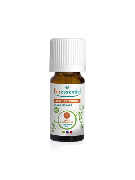 PURESSENTIEL Huile Essentielle Litsee Citronnee Bio 10 ml
