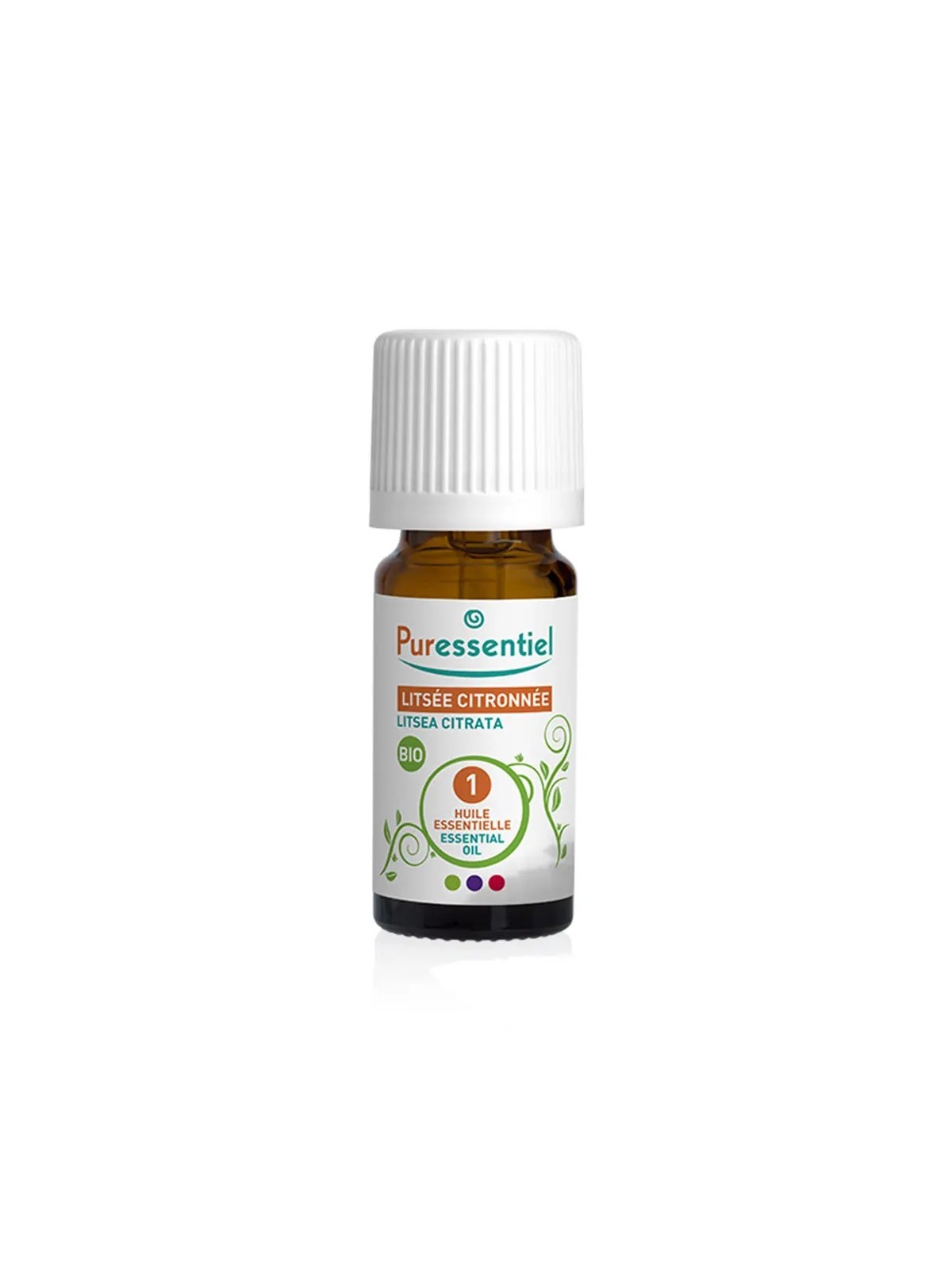 PURESSENTIEL Huile Essentielle Litsee Citronnee Bio 10 ml