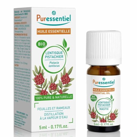 PURESSENTIEL Huile Essentielle Lentisque Pistachier Bio 5 ml