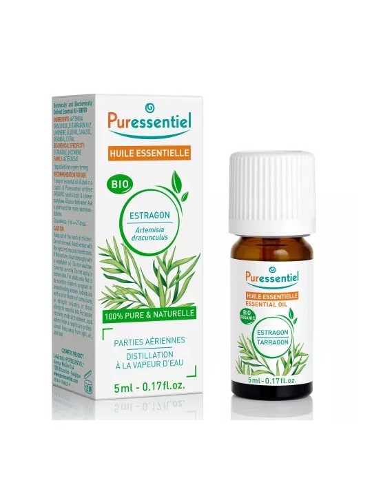 PURESSENTIEL Huile Essentielle Bio Estragon 5 ml
