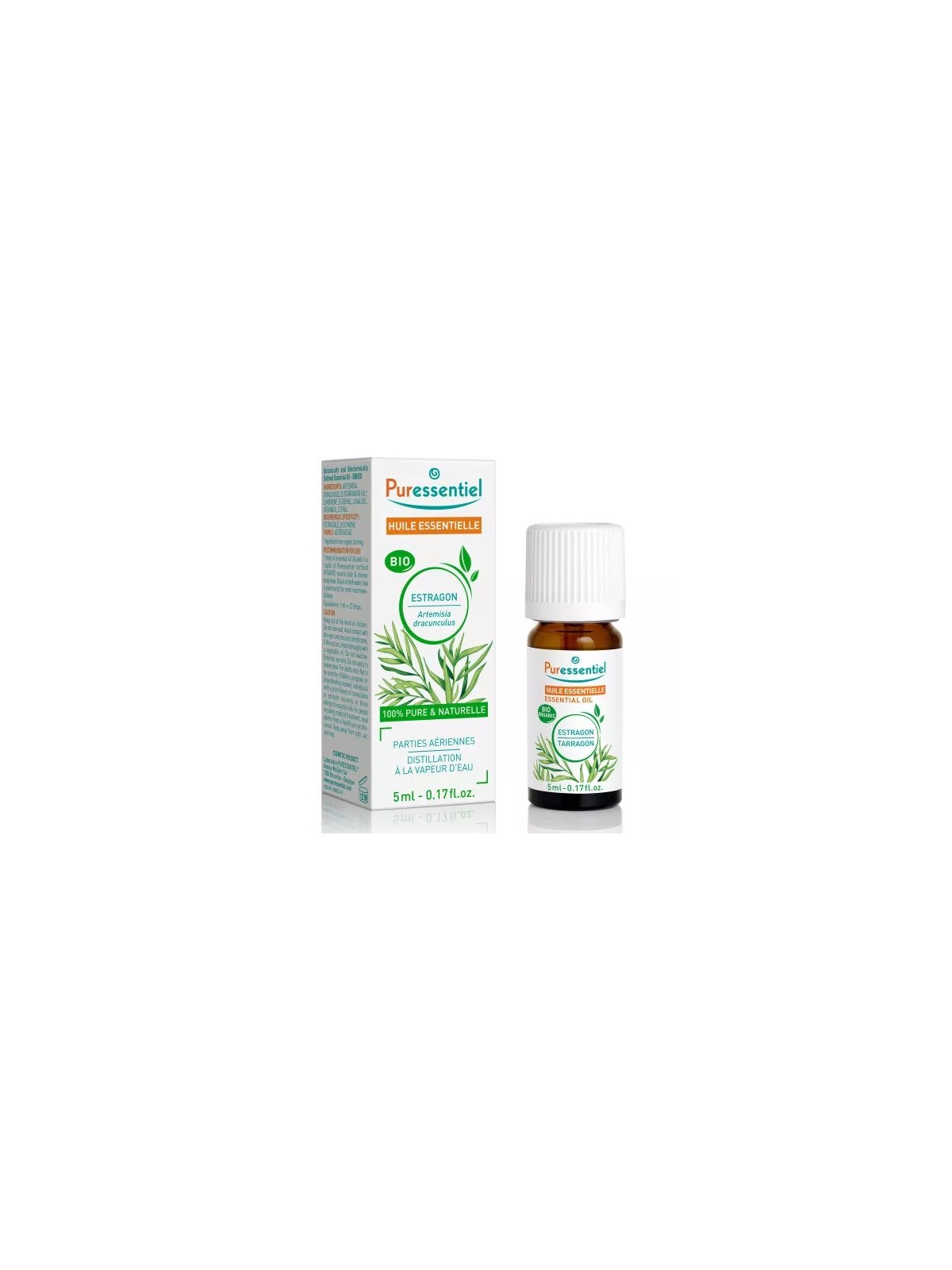 PURESSENTIEL Huile Essentielle Bio Estragon 5 ml