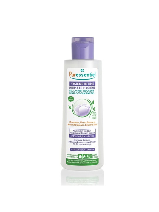 PURESSENTIEL Hygiène Intime Gel Lavant Douceur Bio 200 ml