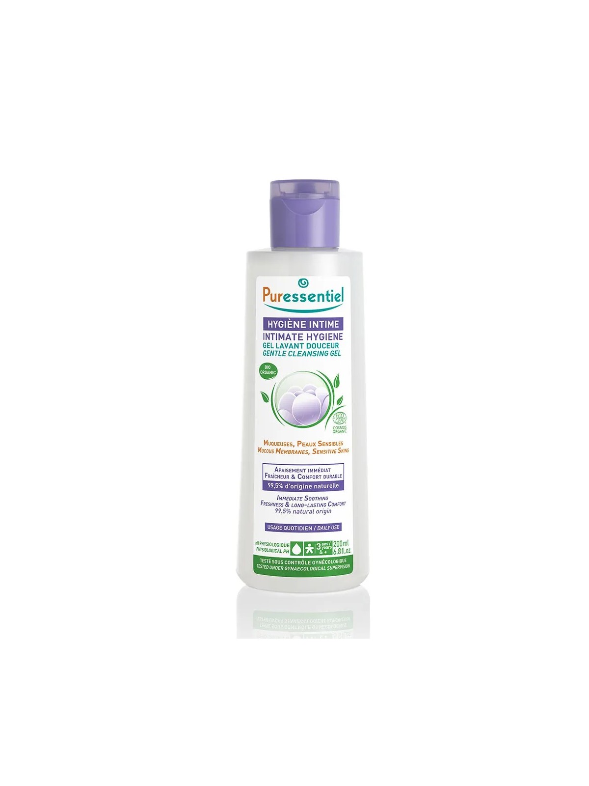 PURESSENTIEL Hygiène Intime Gel Lavant Douceur Bio 200 ml