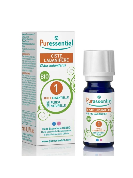 PURESSENTIEL Huile Essentielle Ciste Ladanifere Bio 5 ml