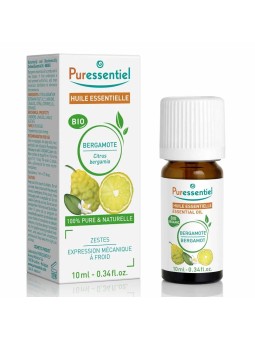 PURESSENTIEL Huile Essentielle Bergamote Bio 10 ml