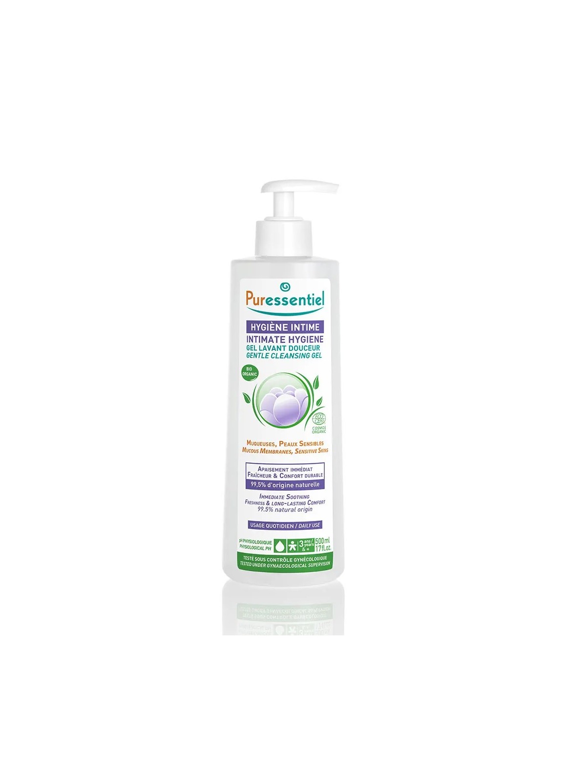 PURESSENTIEL Hygiène Intime Gel Lavant Douceur Bio 500 ml