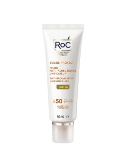 ROC SOLEIL Protect Fluide Anti-Taches Brunes Unificateur SPF 50 Teinté 50 ml