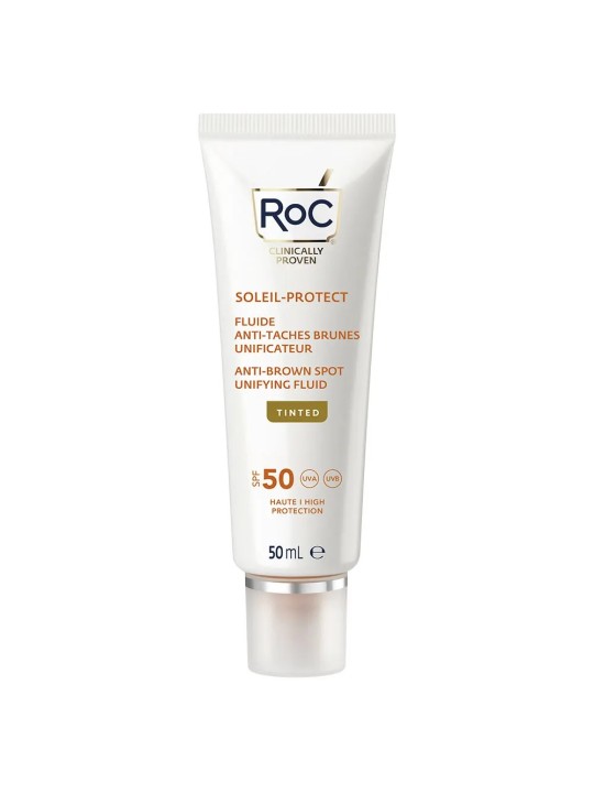 ROC SOLEIL Protect Fluide Anti-Taches Brunes Unificateur SPF 50 Teinté 50 ml