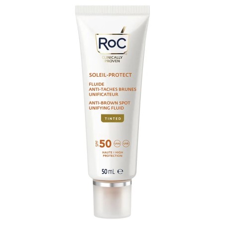ROC SOLEIL Protect Fluide Anti-Taches Brunes Unificateur SPF 50 Teinté 50 ml