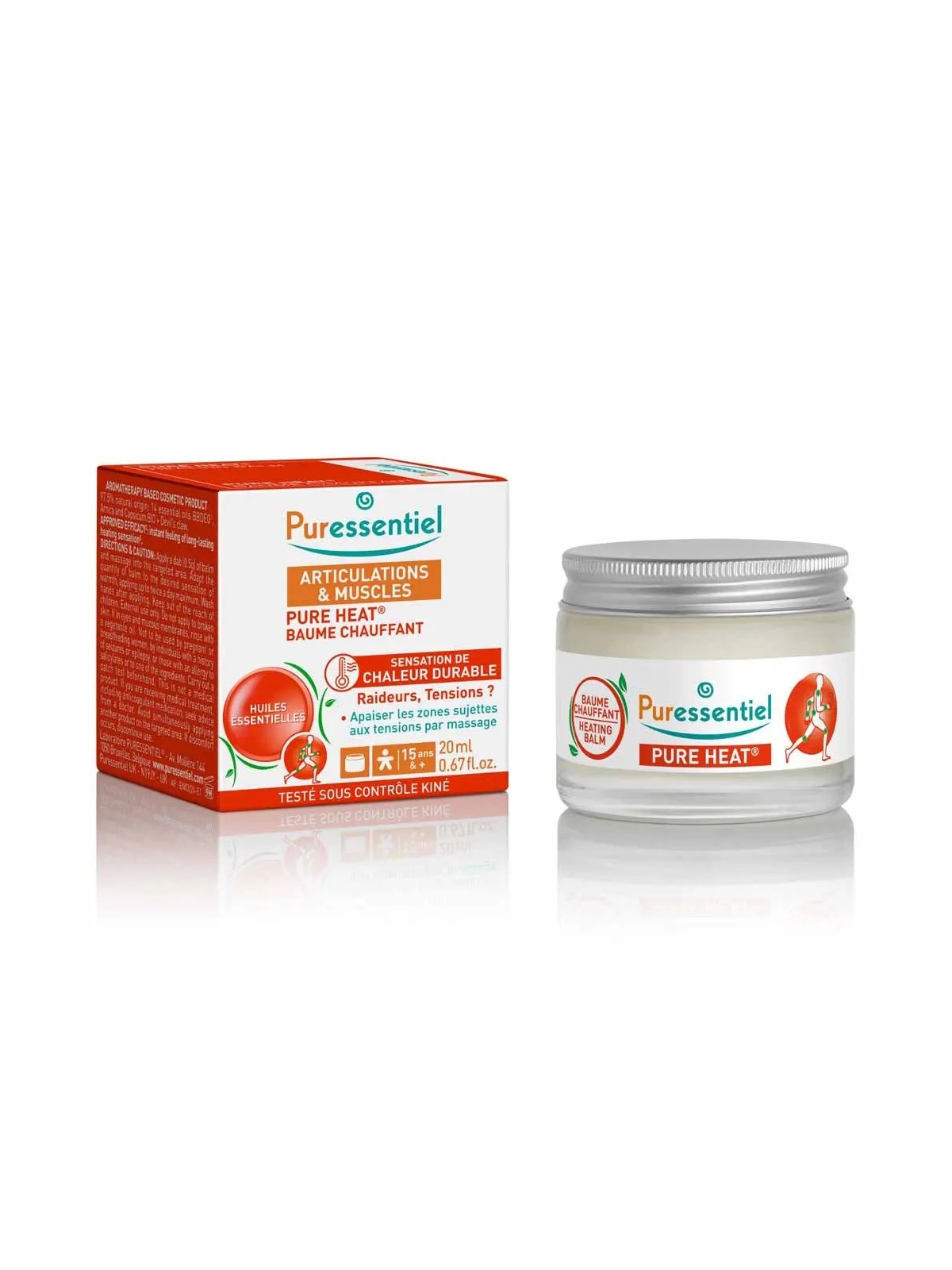 PURESSENTIEL Articulations Et Muscles Baume Chauffant Pure Heat 20 ml