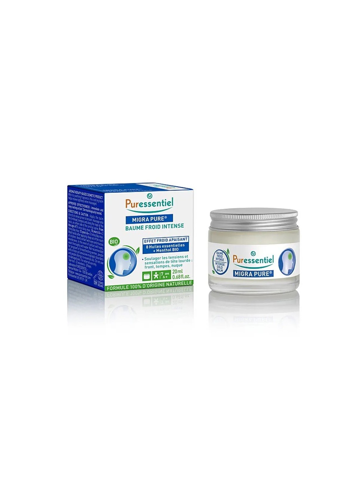 PURESSENTIEL Migrapure Baume Froid Intense 20 ml