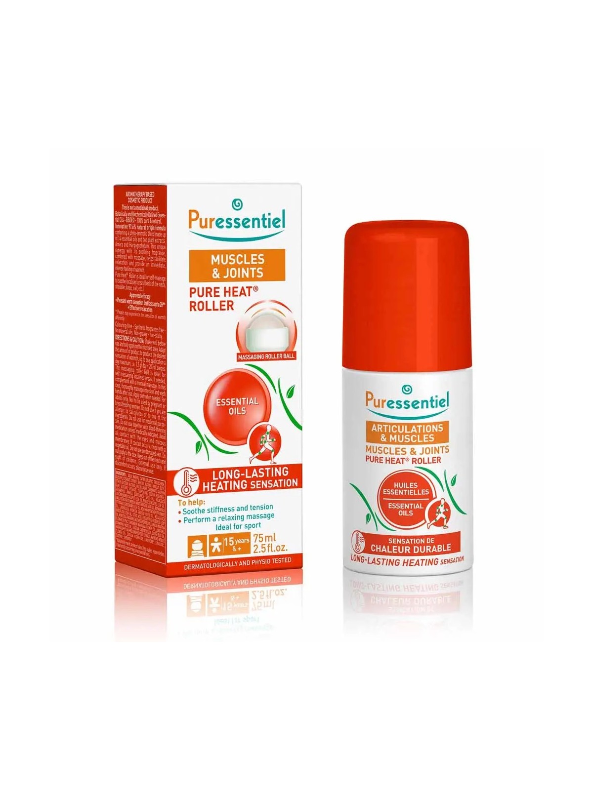 PURESSENTIEL Articulations Et Muscles Pure Heat Roller 75 ml