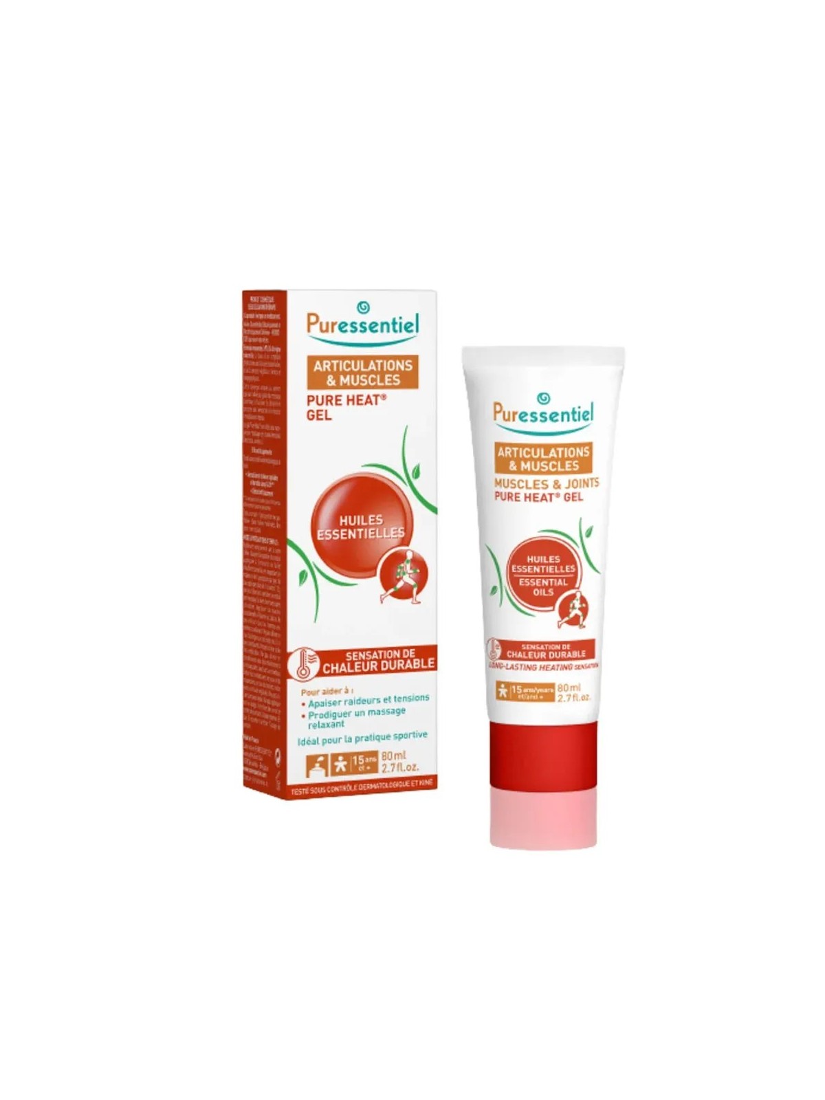 PURESSENTIEL Articulations Et Muscles Pure Heat Gel 80 ml