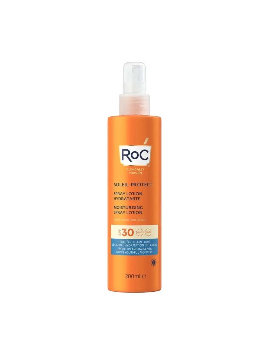ROC SOLAIRE Protect Spray Lotion Hydratante SPF 30 200 ml
