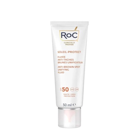 ROC SOLAIRE Protect Fluide Anti-tâches SPF 50+ Visage 50 ml