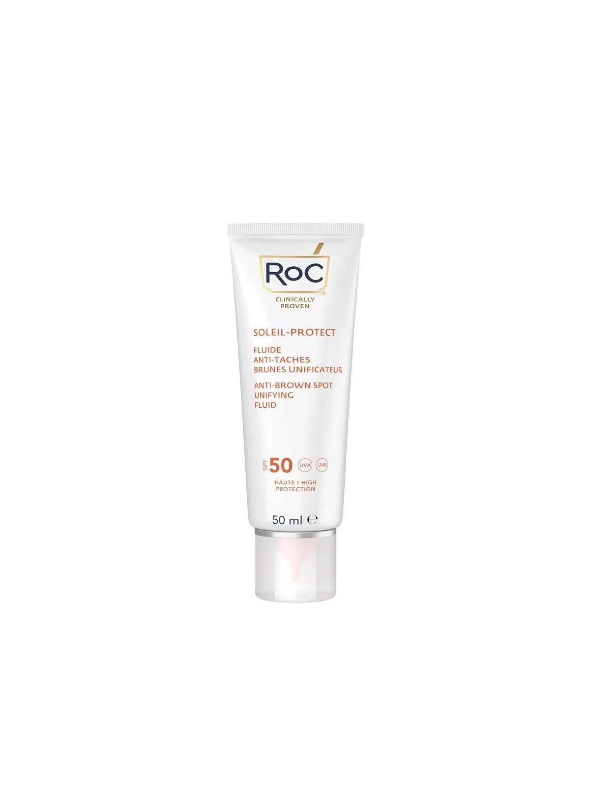 ROC SOLAIRE Protect Fluide Anti-tâches SPF 50+ Visage 50 ml