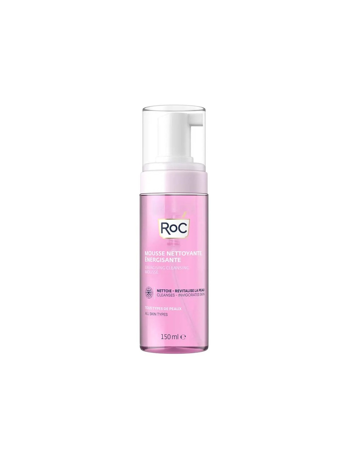 ROC Mousse Nettoyante Visage Energisante 150 ml