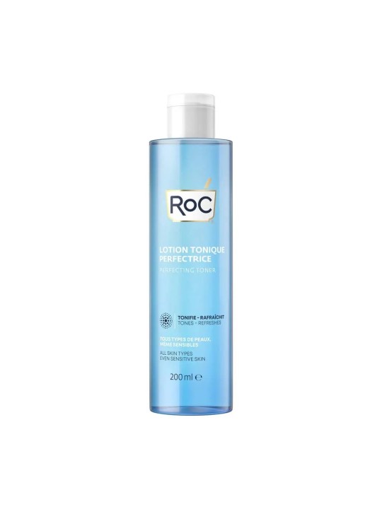 ROC Lotion Tonique Nettoyante et Perfectrice Visage 200 ml