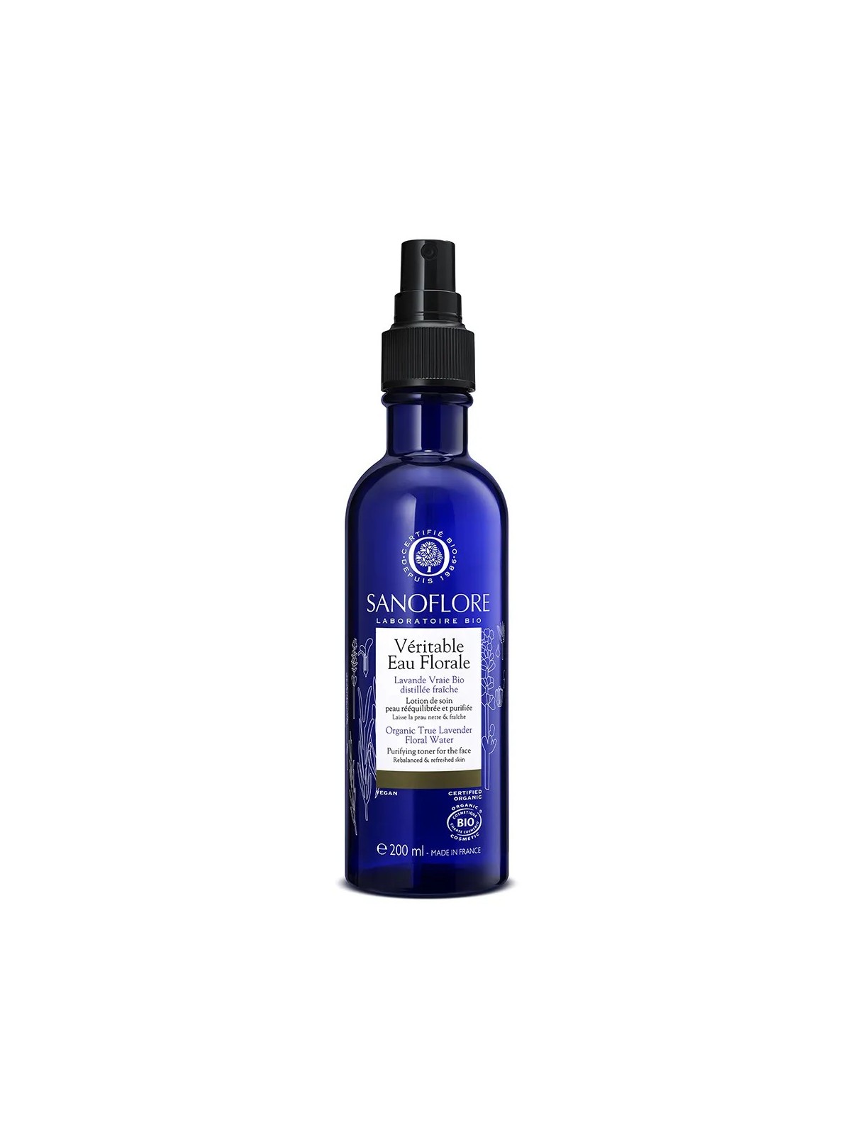 SANOFLORE Eaux Florales Véritable Lavande 200 ml