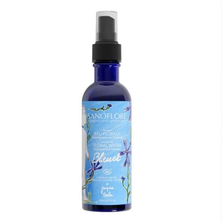 SANOFLORE Eaux Florales Bleuet Bio Décongestionne & Apaise 200 ml
