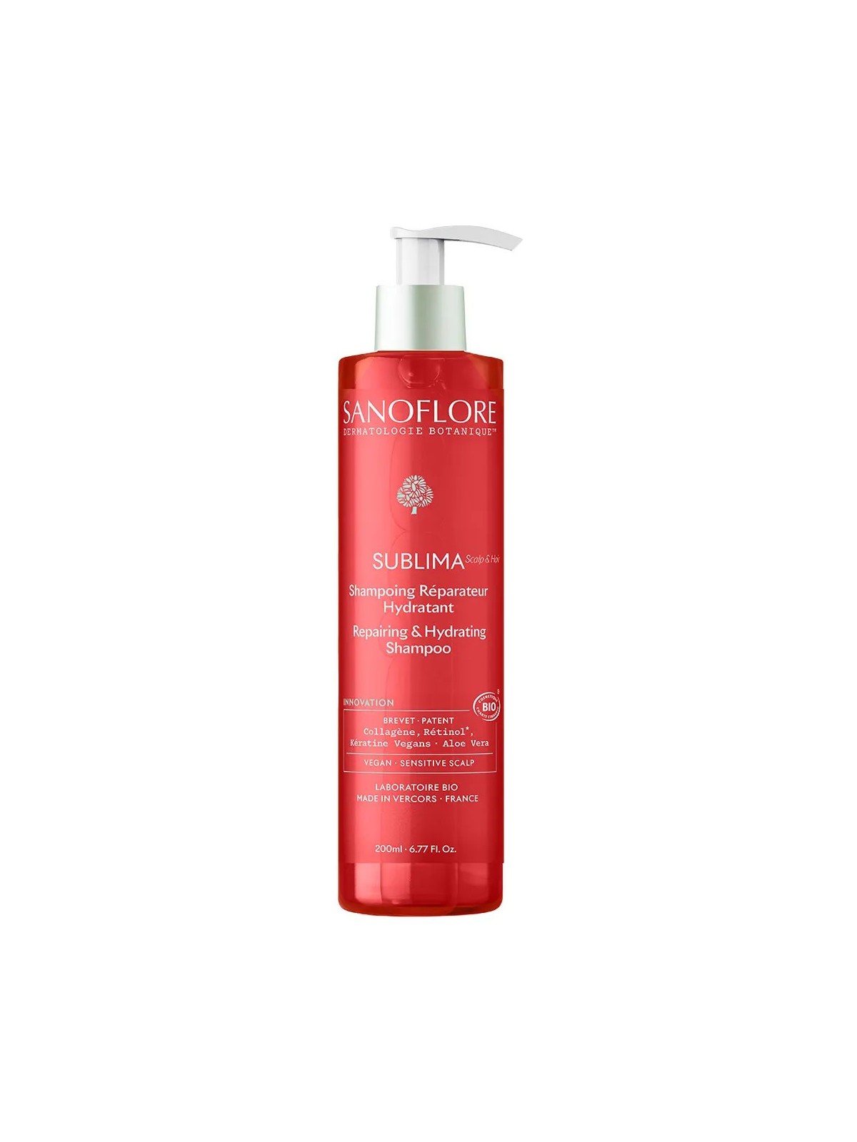 SANOFLORE Sublima Shampoing Réparateur Hydratant 200 ml